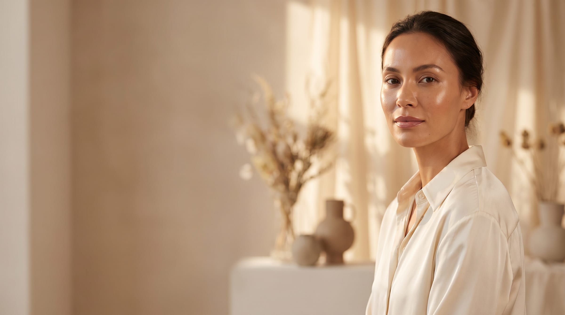 The serene, light-filled interior of JessCosmetics, Semi Permanent Make Up